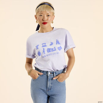 Snow White Icons Unisex Tee, Image 2